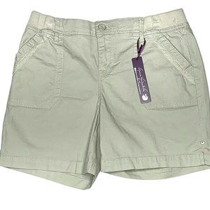 gloria vanderbilt shorts stretch waist